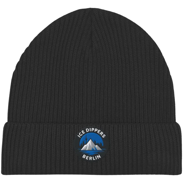 Organic Fisherman Beanie (Black)