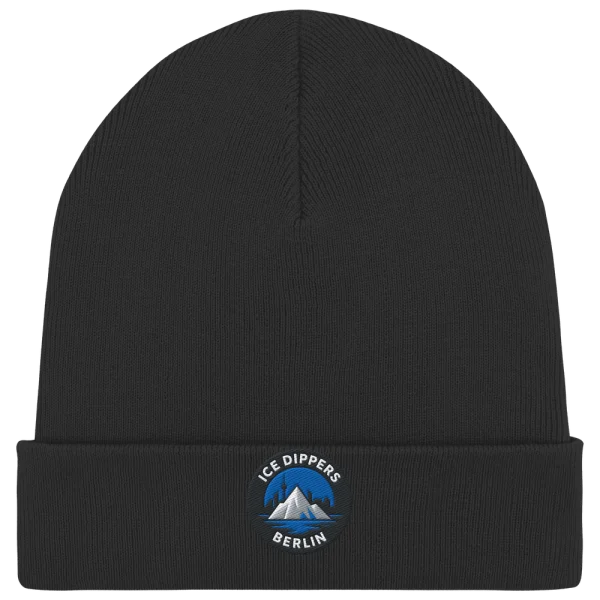 Organic Rib Beanie (Black)